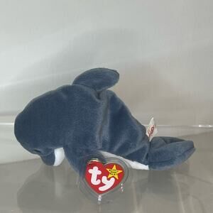 Ty Beanie Baby Echo the Dolphin, NWT